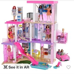 Barbie DreamHouse Doll House with Pool, Slide, Elevator, Lights & Sounds
